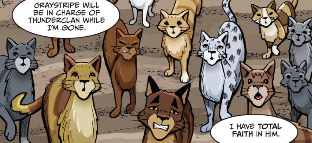Tansytuft's tweet photo. I don’t think they like that idea, Firestar. https://t.co/qm1JOsjMU1