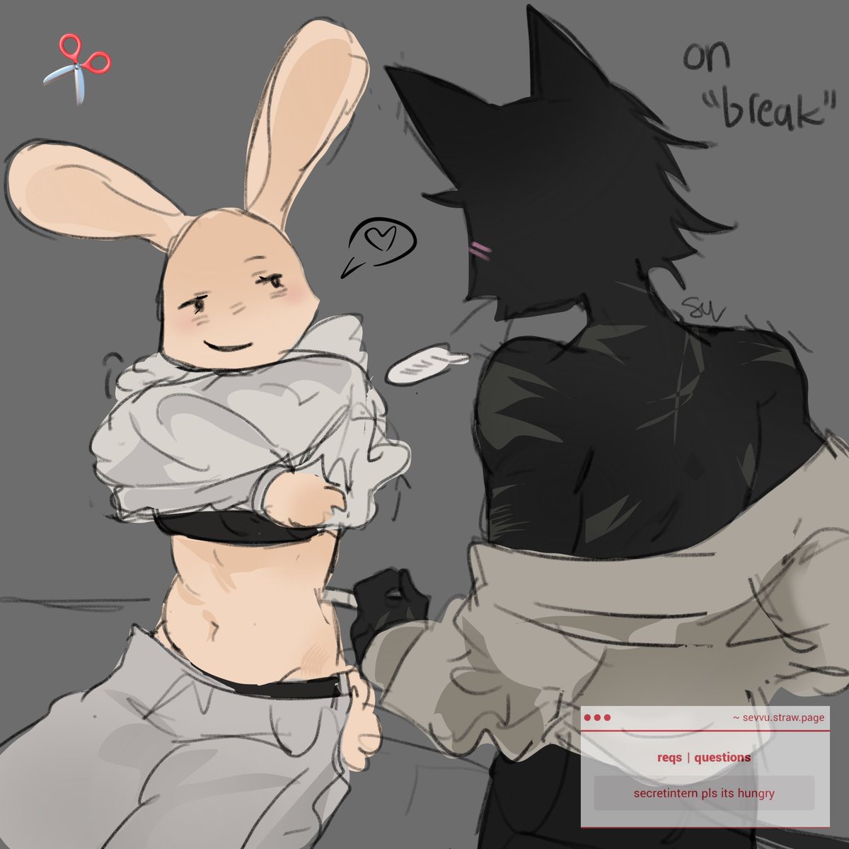 exskullsev's tweet photo. #bulletbunny ⚠️ lil suggestive

They asses getting fired 🙏 https://t.co/iG9vP8H1B9