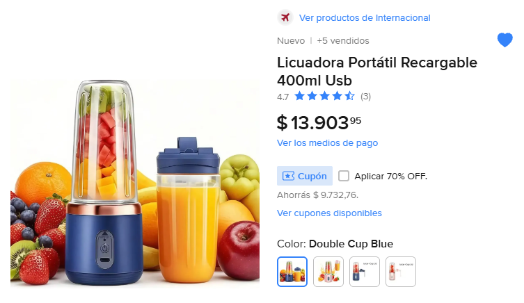 ofertasmerlibre's tweet photo. Te dejo un cupon de 50% OFF💣💣 de MERCADO LIBRE
CUPON DE 50% OFF : INTERNACIONAL CN
Y ACA TE DEJO MAS DE 100 PRODUCTOS SELECCIONABLES : https://t.co/TVAl8Pz5fd  
 y de paso te dejos mis productos favoritos https://t.co/Xwm7eW1IUc
