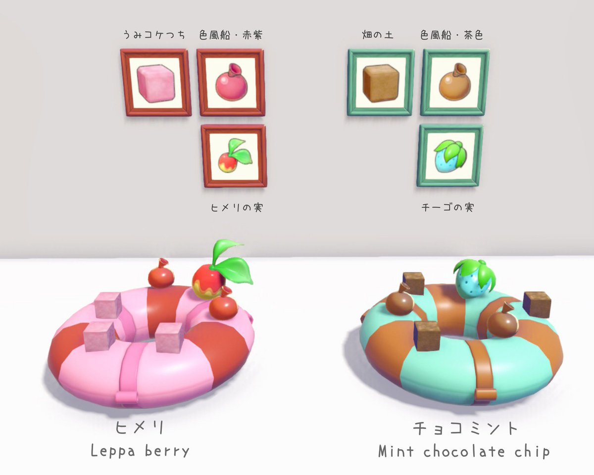 kaguya_HaMh's tweet photo. ご質問頂いたのでドーナツのトッピング(使った素材)をまとめました🍩*ﾟ

「いろふうせん」がパフチョコみたいでお気に入りです🍫🍫 https://t.co/oR3VCcURz3