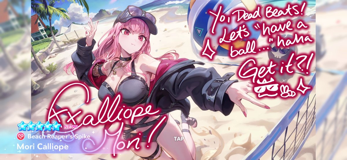 Rayden_Luong's tweet photo. Got Summer Calli in my first 10-Pull! This truly saved my day. https://t.co/SUEpbIvB0F