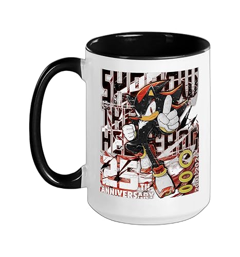 TechyLewd's tweet photo. I just received Shadow the Hedgehog 25 Years Anniversary Distressed Vintage Ceramic Mug, Black/White, 15oz - Black/White - 15 Ounces from jc-dragon via Throne! 
 ♡⊹˚₊ Thank you! ₊˚⊹♡ 

https://t.co/owzZ7g0iVA #Wishlist #Throne https://t.co/VJnpcl10kL