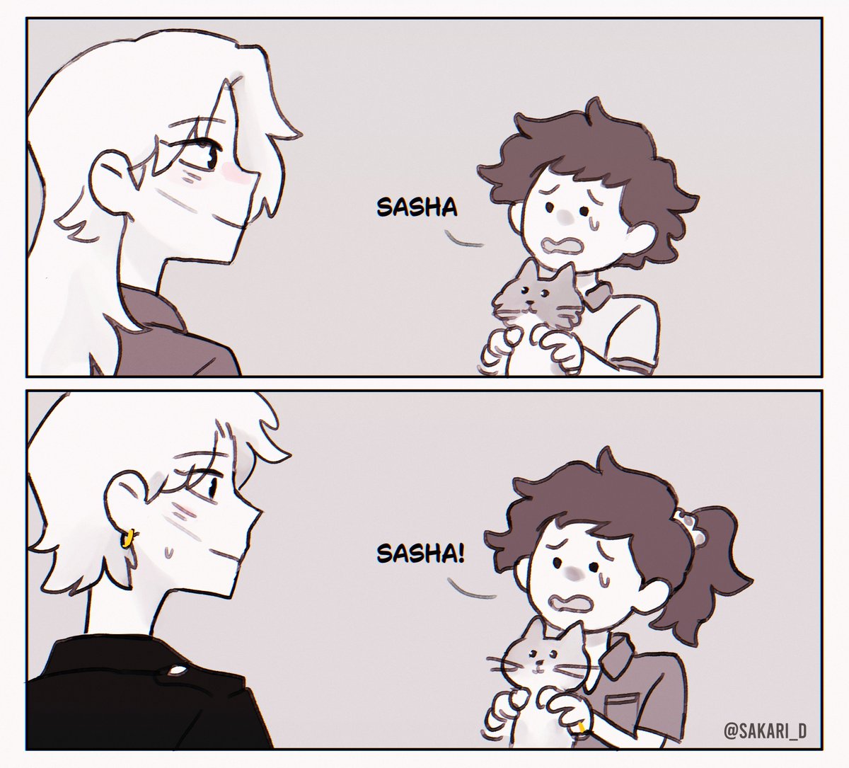 Sakari_D's tweet photo. She'll eventually give in 😂
#amphibia #sashanne https://t.co/H5DMFtaui8