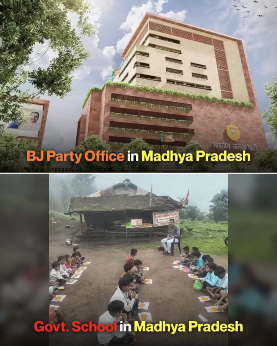 I_KALLURI's tweet photo. ONE #India
TWO STORIES

#DoubleEngine Sarkar😏 https://t.co/xjyhR3xou1
