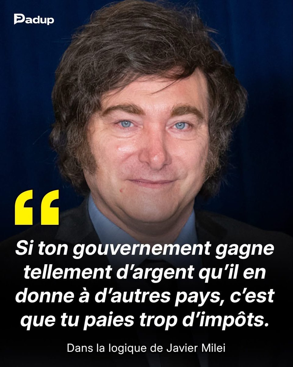 jdesaintlo's tweet photo. .
Les impôts c'est pour le bien être des citoyens,
Pas pour donner au monde entier.

Si Macron s'intéressait un peu aux Français,
Il n'y aurait pas agence au développement, qui nous coûte la peau des fesses.
. https://t.co/guWhYhkp9z