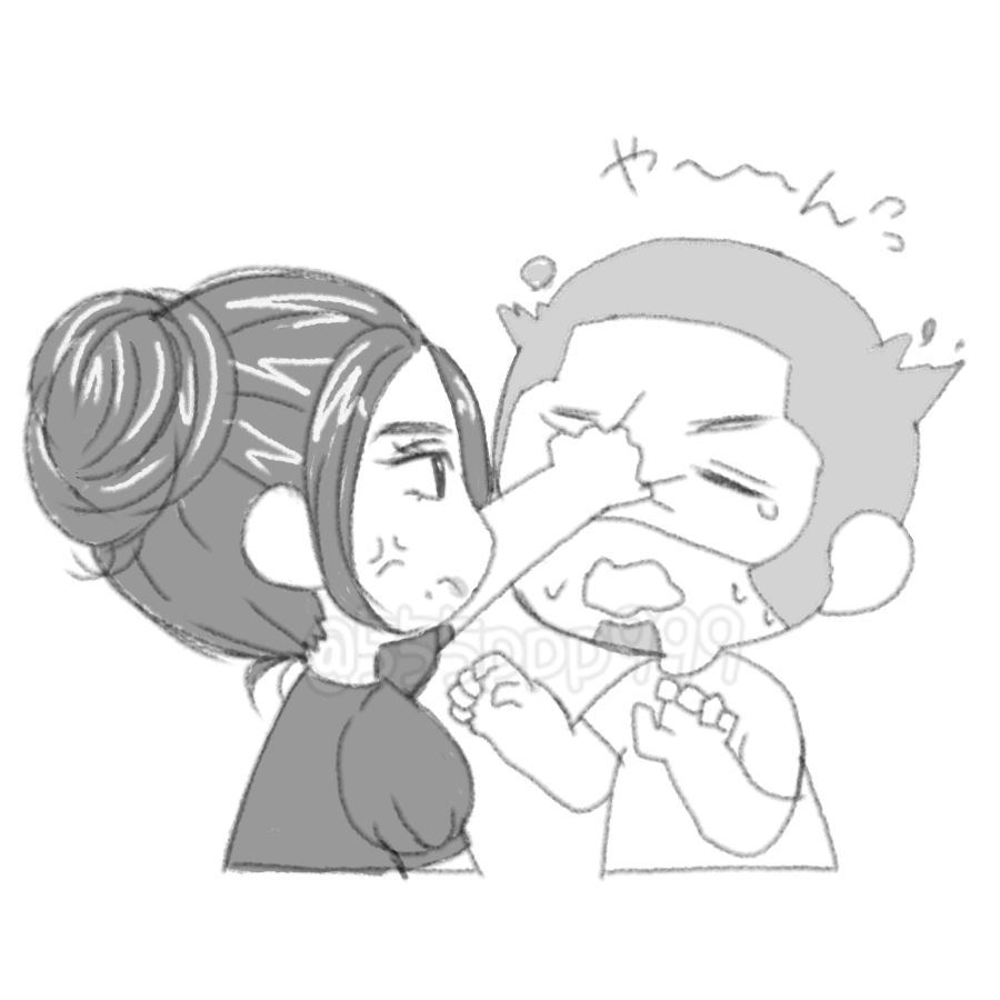 555ppp999's tweet photo. RTの素材お借りしたiengとsrisらくがき https://t.co/ejTQDto1CR