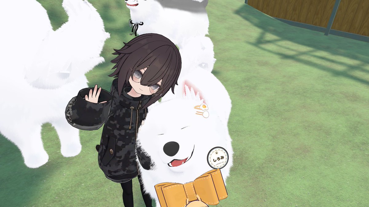 wanwanJPpixcel's tweet photo. 個性があって面白かったー！
いやし幸福度高すぎて満足。。。

#VRCサモエドカフェ https://t.co/t8CFIT3wWs