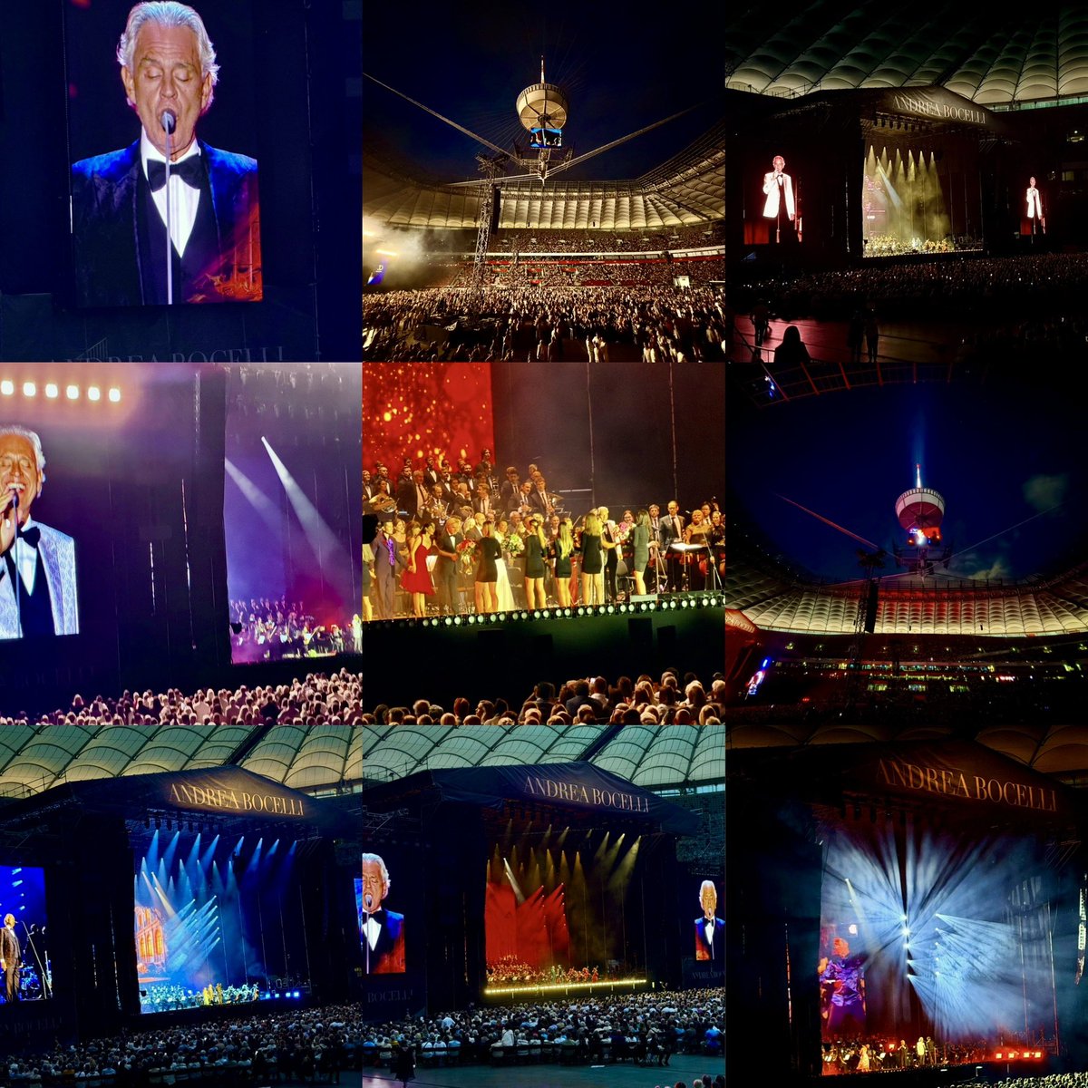 RobertRostek's tweet photo. Warsaw 2026 #Poland 🇵🇱 
special evening 

with @AndreaBocelli 🎤🎼 👏👏👏
at 
Romanza - 30th Anniversary World Tour 🌎 https://t.co/fDx54oBbXX