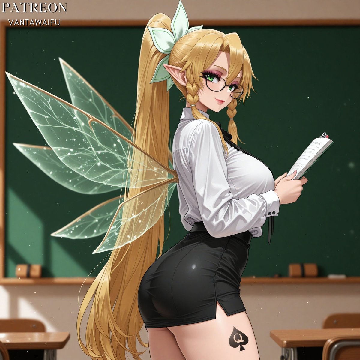 VantaWaifu's tweet photo. SAO girls modifying their characters with their favorite tattoos~โ ๏ธ
#Leafa #SwordArtOnline