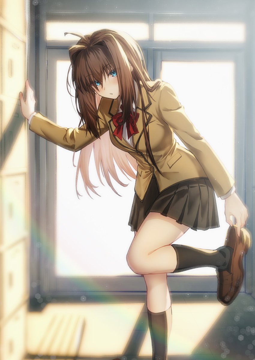 toomishou's tweet photo. 下駄箱青子 https://t.co/xbMFeExrwq