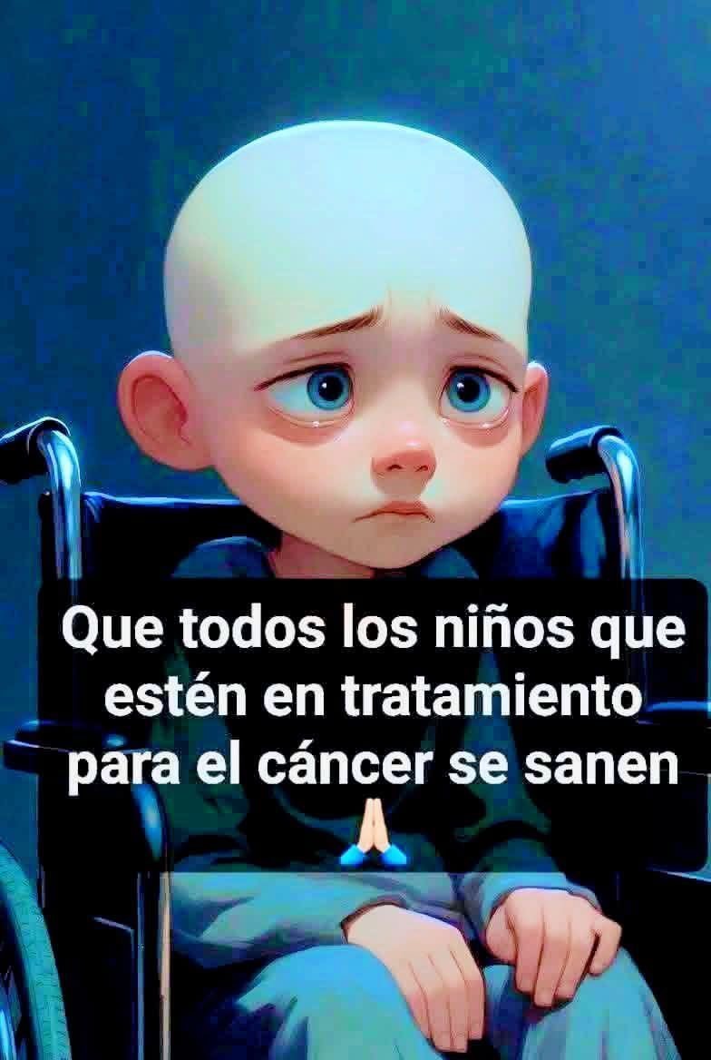 d_mhg2014's tweet photo. 🙏POR ESTA PETICIÓN🙏
🔹️POR LOS NIÑOS CON CÁNCER. 🙏👼
Señor, ten piedad
Cristo, ten piedad
Señor, ten piedad
Cristo, óyenos
Cristo, escúchanos
Dios Padre celestial,
Ten piedad de nosotros.
Dios Hijo Redentor del mundo.🙏
Dios Espíritu Santo.🙏
Santa Trinidad, un solo Dios.🙏 https://t.co/zJvUTreBU8