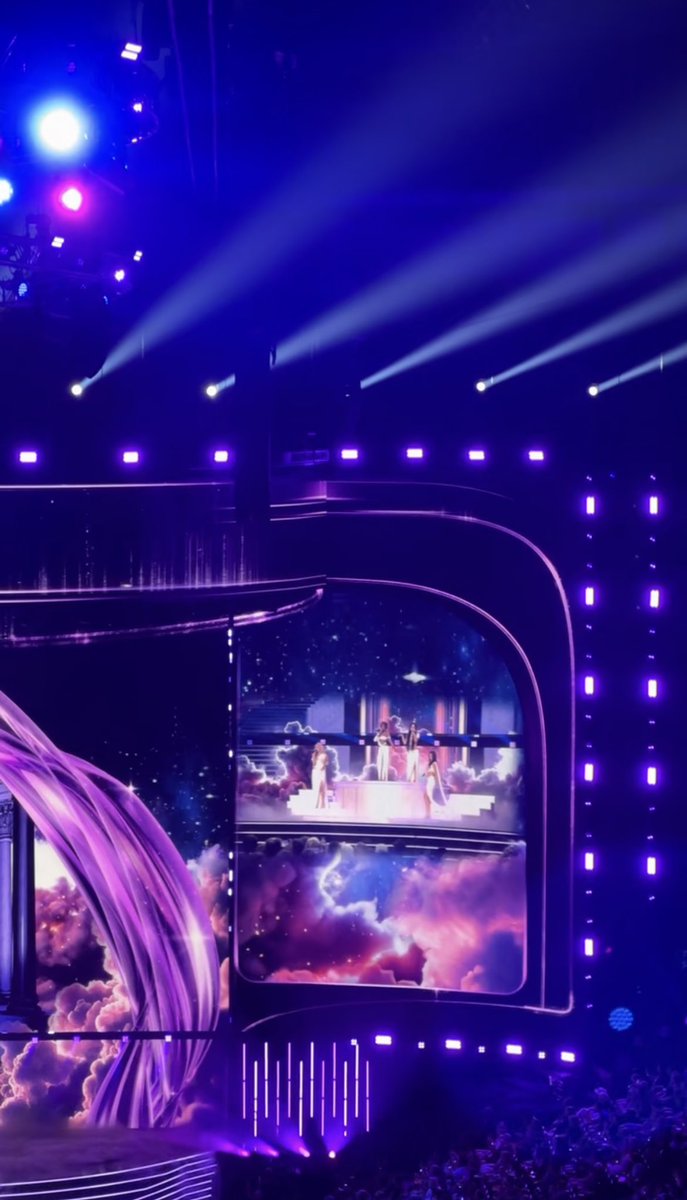 theRobbyXO's tweet photo. KATSEYE surprised the D23 audience with a performance of “i won’t say i’m in love” from Hercules to introduce Susan Egan at the Disney Legends ceremony!!! the ceremony streams today, 8/16 starting at 6pm PST on disney+!!!🥹💖 https://t.co/3RSYbFPfJh