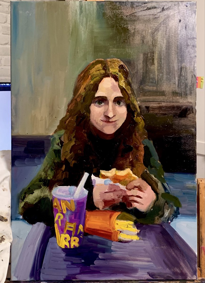 c0zynightmare's tweet photo. girl having lunch.
oil painting. https://t.co/haoYUKNQac