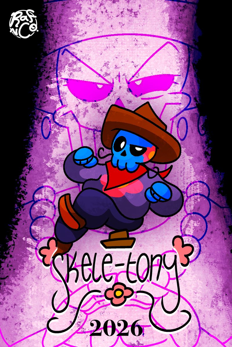 jacronical's tweet photo. Skele-Tony, coming later this year 🌸 https://t.co/HgYlbK2wGA