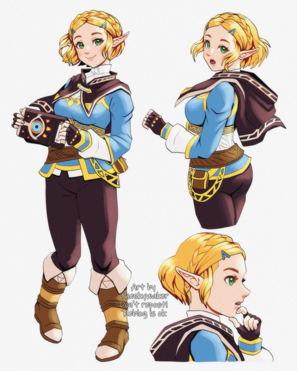 theskywaker's tweet photo. cute zelda from tears of the kingdom https://t.co/uGwtcC1h2S