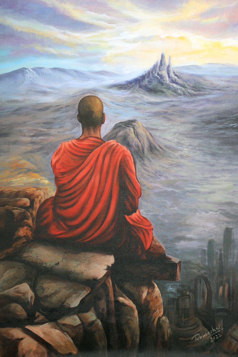 maximumpain333's tweet photo. HOW TO DEVELOP A MONK-LIKE MINDSET

1. Stop reacting to everything.
   Not every opinion deserves your attention. Not every problem deserves your energy. Peace begins when you stop treating every disturbance as an emergency.

2. Become comfortable with silence.
   A restless mind constantly searches for distraction. A disciplined mind can sit quietly without needing constant stimulation.

3. Let go of the need to control everything.
   Much suffering comes from trying to control people, outcomes, and situations that were never yours to control.

4. Observe your thoughts without believing all of them.
   A thought appearing in your mind doesn't make it true. Learn to observe thoughts without automatically following them.

5. Train yourself to need less.
   The more your happiness depends on possessions, praise, or circumstances, the more fragile it becomes. Contentment creates freedom.

6. Accept that discomfort is part of life.
   Pain, uncertainty, loss, and change are not signs that life has gone wrong. They are part of being human.

7. Protect your inner peace more than your ego.
   Winning every argument may satisfy your ego, but walking away can sometimes protect something far more valuable: your peace.

8. Learn to enjoy your own company.
   Solitude can teach you who you are beneath the noise, expectations, and constant need for validation.

9. Practice gratitude for ordinary things.
   A peaceful meal. A healthy body. A quiet morning. Fresh air. The ordinary blessings we overlook are often life's greatest treasures.

10. Stop comparing your journey to others.
    Everyone has different circumstances, struggles, opportunities, and timing. Your path was never meant to look like anyone else's.

11. Respond slowly.
    Give yourself a moment before speaking, deciding, or acting. A pause can turn an emotional reaction into a wise response.

12. Make peace with impermanence.
    People change. Circumstances change. Feelings change. Everything moves. The less you demand permanence from life, the less you suffer when things change.

13. Focus on what you can do today.
    Don't carry the weight of your entire future in one moment. Return your attention to the next breath, the next task, the next step.

14. Understand that peace is a practice.
    A monk-like mind isn't created in one day. It is built every time you choose awareness over impulse, acceptance over resistance, and wisdom over fear.

The goal is not to escape life.

The goal is to move through life without allowing every storm to enter your mind.

You cannot control every wave.

You cannot stop every storm.

You cannot prevent every loss.

But you can train yourself not to become the storm.

Because true strength is not having a life without chaos...

It is having a mind that can remain peaceful in the middle of it.