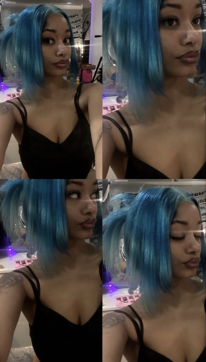 JanaeeSoless's tweet photo. might go back blue .. idk tho 
#pyt #lightskinbaddie #repost #menu https://t.co/UFOOoH8U1U