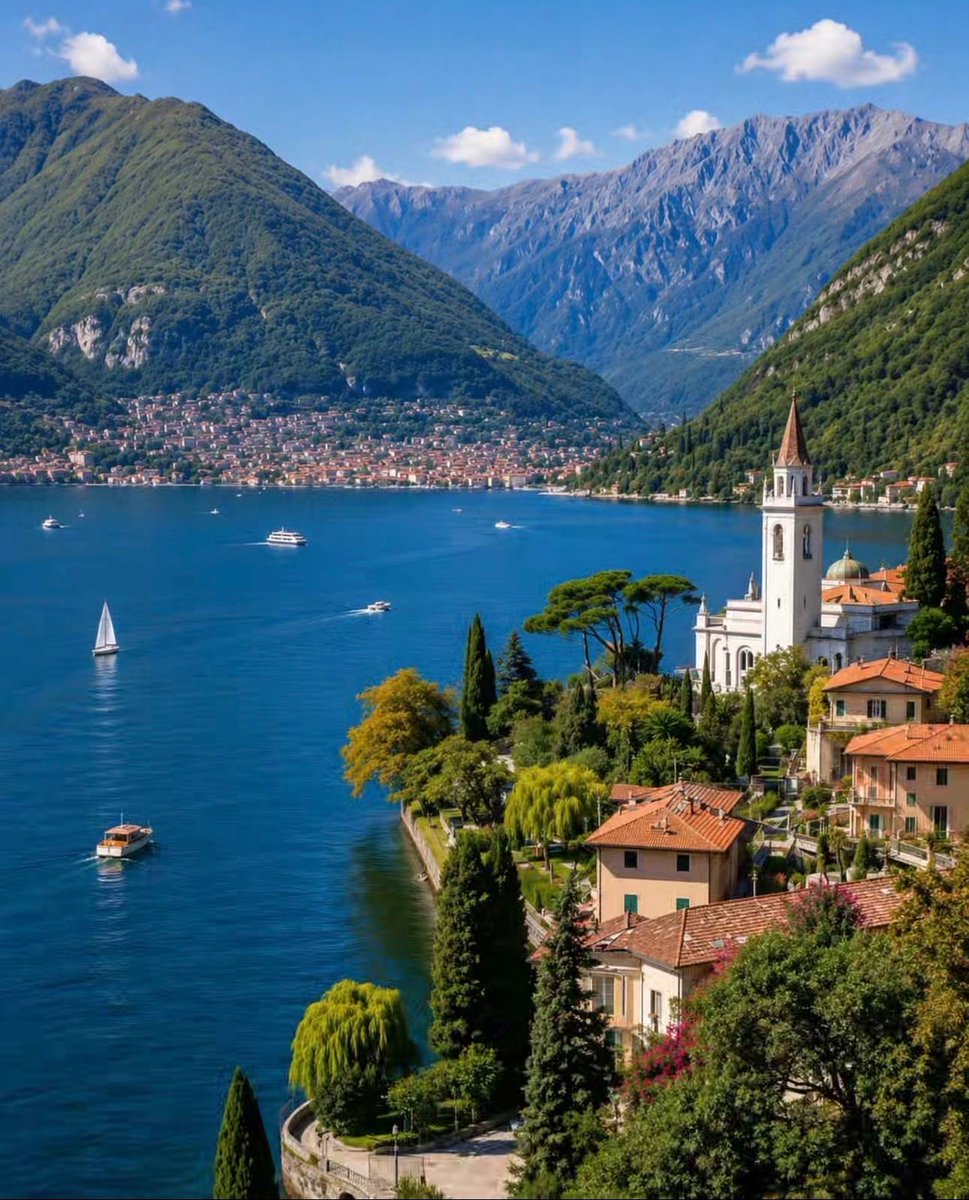 W0rld2026's tweet photo. Lake Como, Italy 🇮🇹 https://t.co/u0TM9CXwmI