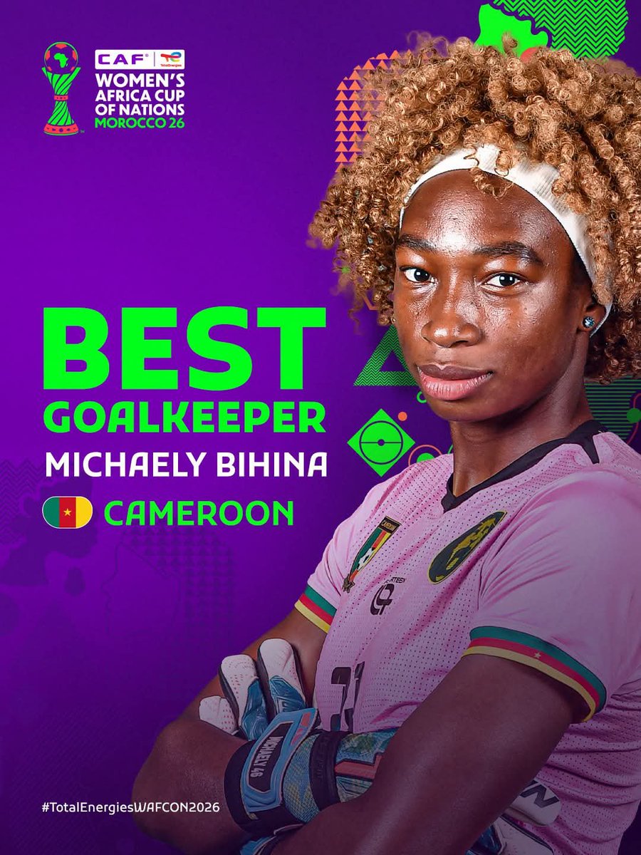 QuaysonTilly's tweet photo. 🇨🇲🏆 CAMEROON ARE THE CHAMPIONS!

The Indomitable Lionesses have been crowned WAFCON champions after a stunning 3:1 victory over Malawi! 🔥

Champions of Africa! 🇨🇲✨ https://t.co/vN8bVx8yeE