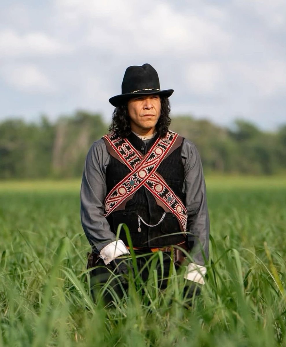 Thehorrorkid's tweet photo. The Choctaw vampire hunters in Sinners https://t.co/3GnLsnhjo6