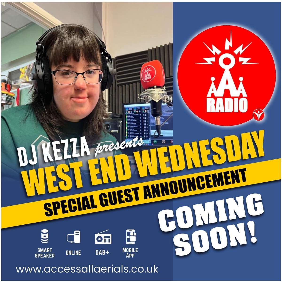 djkezza_dj's tweet photo. This week! Keep an eye on my socials 😁 #WestEndGuest #WestEnd #Musicals #Theatre #InclusiveBroadcasting https://t.co/izg0axOL2o