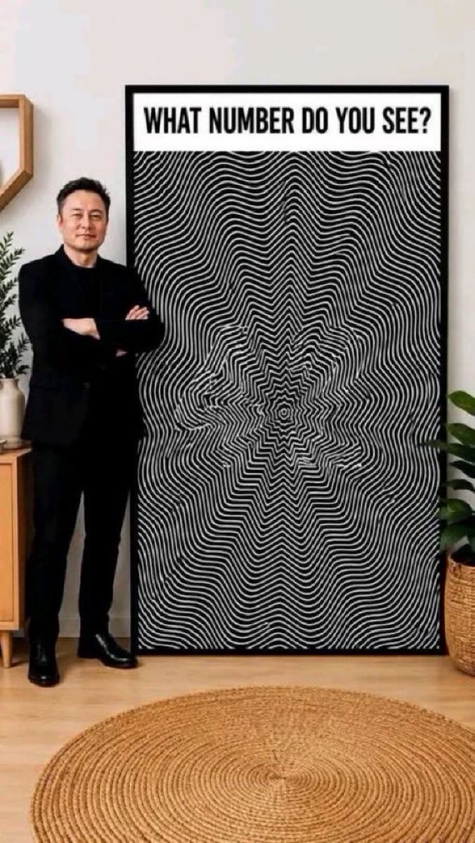 Commentarystef's tweet photo. Eye test. 

What number do you see. ? https://t.co/rZzaqh0Aio
