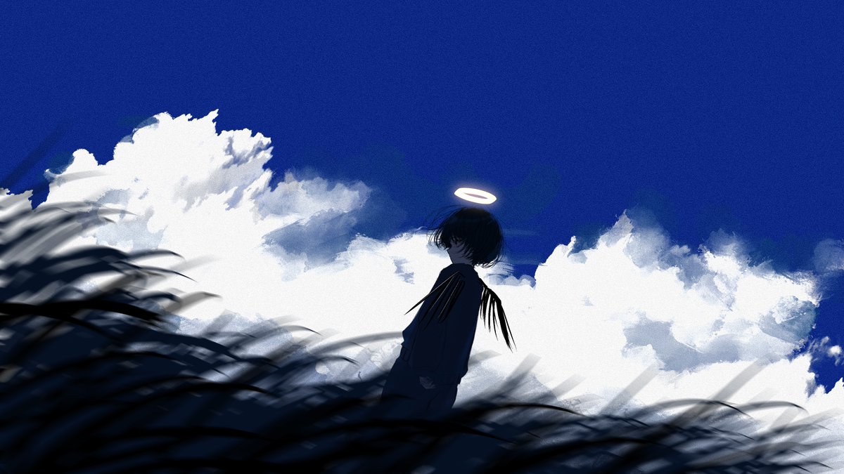 banakotakemaru's tweet photo. どこまでも青い https://t.co/lnpK1VSbJ5