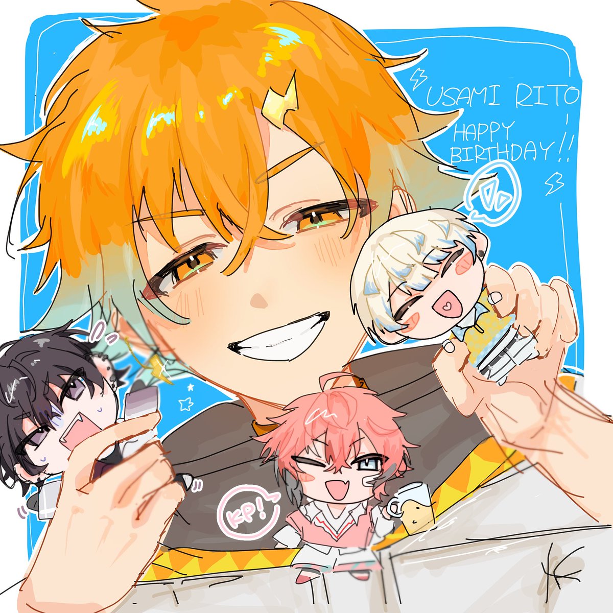 Qa_qase's tweet photo. #USAMIのいろ～んな誕生日
おめでとう〜！ https://t.co/Uaj9ZjNx4V