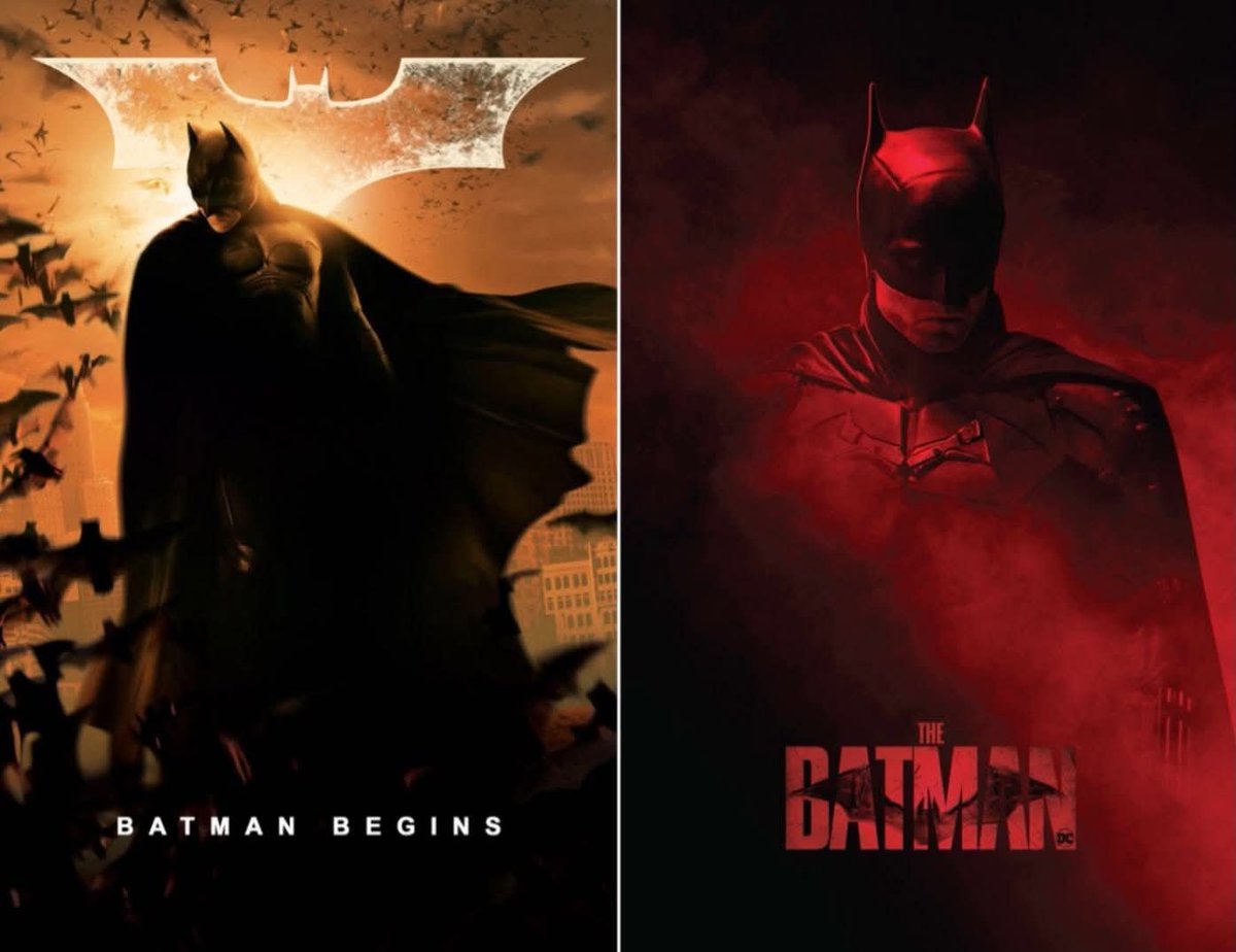 Epic10233's tweet photo. Which is better, Batman Begins or The Batman? https://t.co/D7ZeW9gaj6