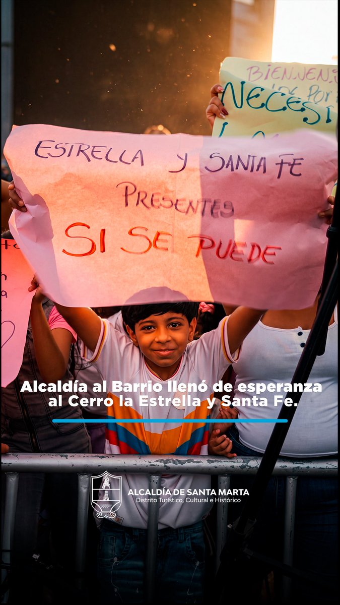 CarlosPinedoC's tweet photo. Qué bonito es llegar a nuestros barrios, caminar sus calles, escuchar a nuestra gente y conocer de cerca sus necesidades.

En el Cerro La Estrella, Santa Fe y sus alrededores, seguimos llevando soluciones que transforman vidas. Serán 40 mejoramientos de vivienda, 20 en cada sector, para que más familias samarias puedan contar con un hogar más digno, seguro y en mejores condiciones.

¡Mi gente, juntos lo estamos logrando!