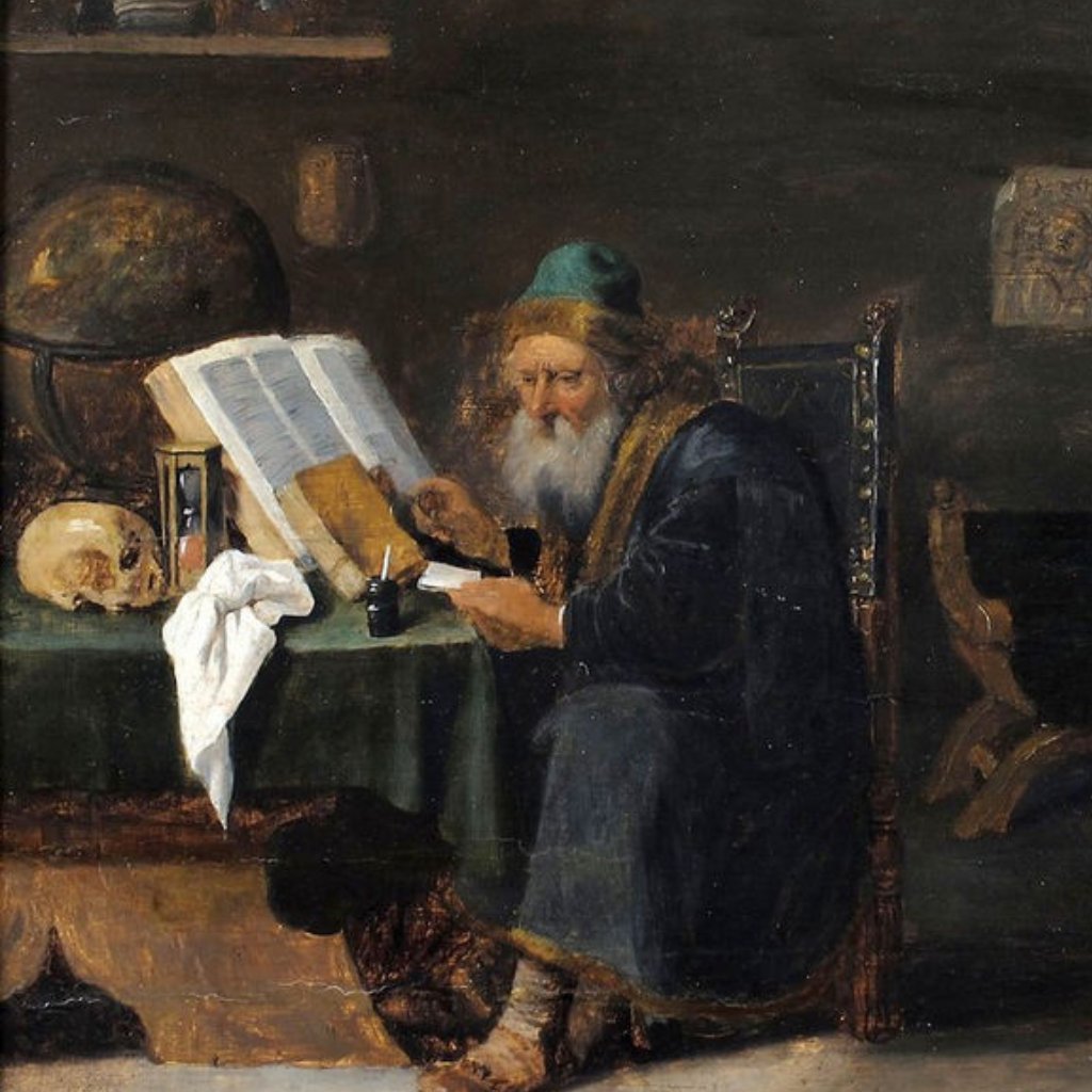 AlchemyMuseum's tweet photo. Painting of an Alchemist from the 17th Century Flemish School🏵️ https://t.co/Zlpbo0MzA0