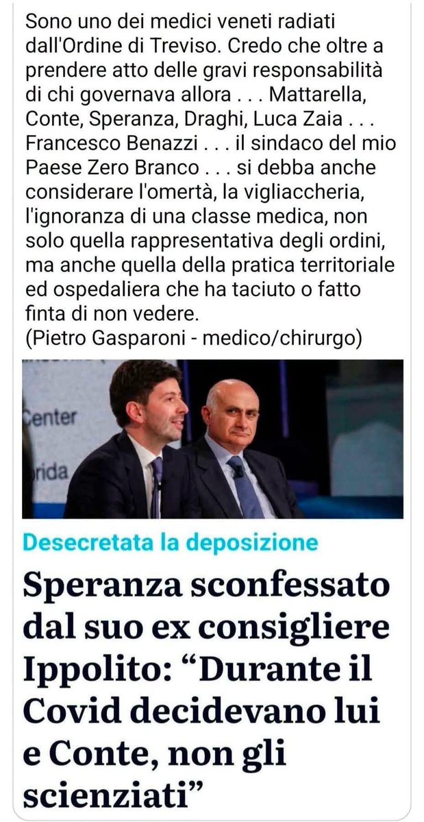___Anna22's tweet photo. Pensavi che a decidere fosse la scienza, invece erano Conte e Speranza. 
E la scienza muta. https://t.co/i17mMYMvi9