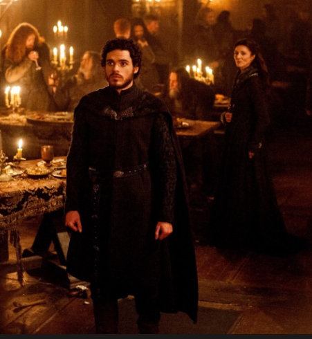 WorldBefore_'s tweet photo. If the Black Dinner sounded familiar, there’s a reason.

George R. R. Martin has said that two events from Scottish history helped inspire the Red Wedding in A Song of Ice and Fire: the Black Dinner of 1440 and the Massacre of Glencoe in 1692.

At the Black Dinner, teenage members of Clan Douglas were invited to dine at Edinburgh Castle before being seized and killed.

At Glencoe, members of Clan MacDonald were killed after having provided hospitality to soldiers who had been staying among them.

Martin took elements of both stories and created something even more infamous: a massacre carried out under the protection of hospitality.

The Red Wedding was fiction.

The history behind it wasn't.

World Before - somewhere along the timeline.

@westerosies - I thought you might appreciate the history behind this one.