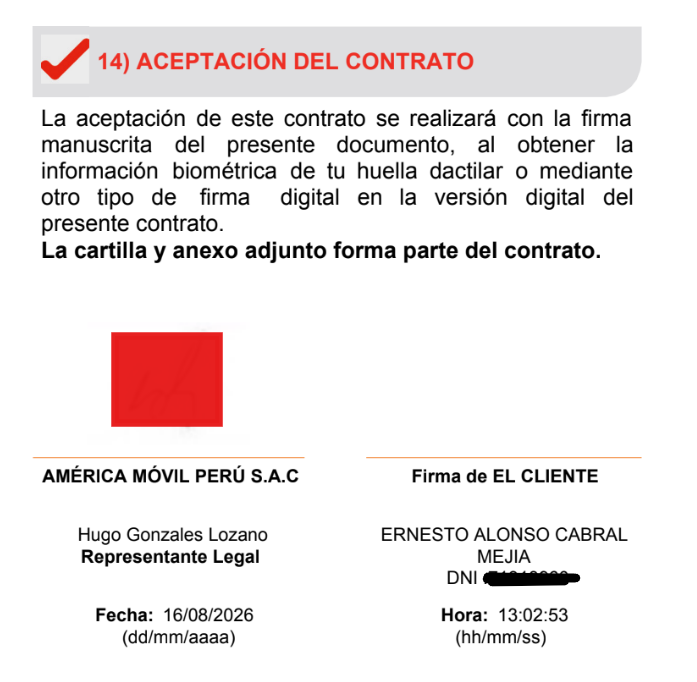 ErnestoCabralM's tweet photo. Hola @ClaroPeru, ¿cuáles son sus filtros para permitir que un desconocido saque un plan de Internet a mi nombre, usando mi número de DNI? 

Lo peor es que tu libro de reclamaciones virtuales no me deja presentar mi caso (cc: @IndecopiOficial) https://t.co/LPUIQWrCMo