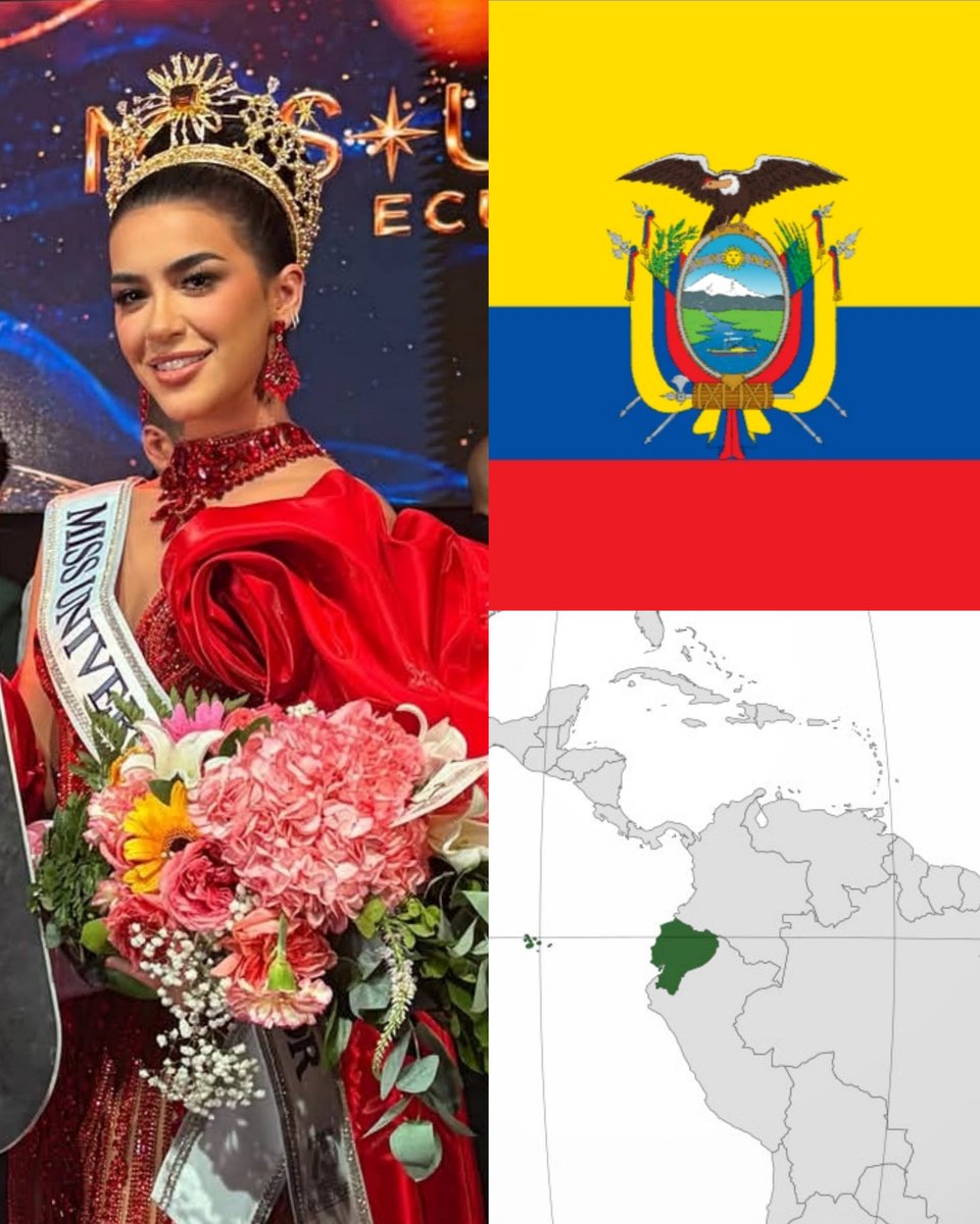 Gold_Misses's tweet photo. MISS UNIVERSO ECUADOR 2026 🇪🇨 

Dalia Bucaram, representante de Guayaquil, es la nueva Miss Universo Ecuador 2026 y representará a su país en Miss Universo en Puerto Rico. ✨️ https://t.co/tIJQm0J2MJ