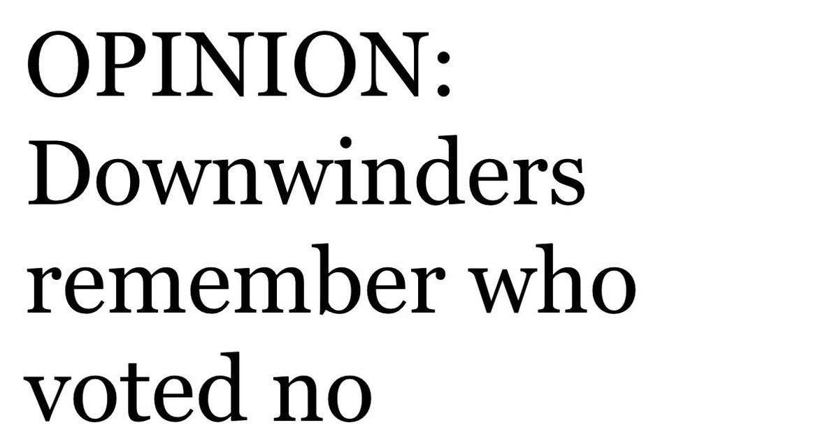 Reilly_R23's tweet photo. “The facts are clear and so is my record.”

Correct. You voted against expanded RECA funding specifically benefiting downwinders in New Mexico.

After campaigning on supporting them.

They called you out for it this past week: https://t.co/SU1yxJ98Ts