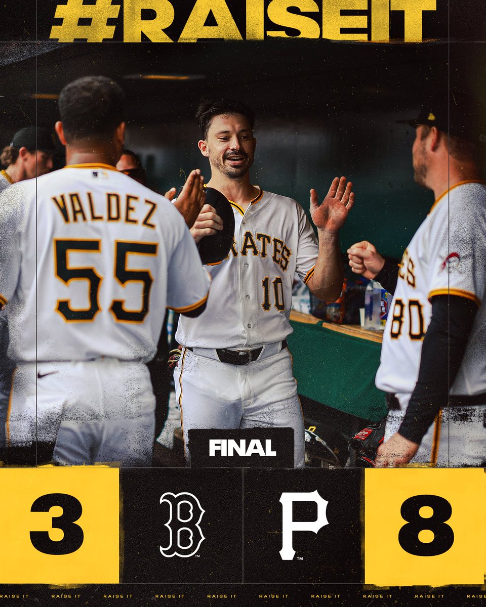 Pirates's tweet photo. Series dub. 

How ya like them apples? https://t.co/ZgOjbFAT3N