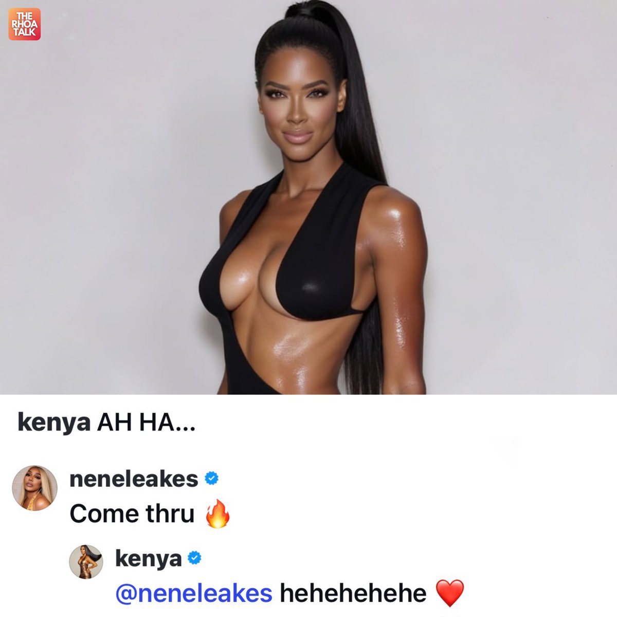 TheRhoaTalk's tweet photo. Kenya with a post! #RHOA https://t.co/Hz9u4fuff0