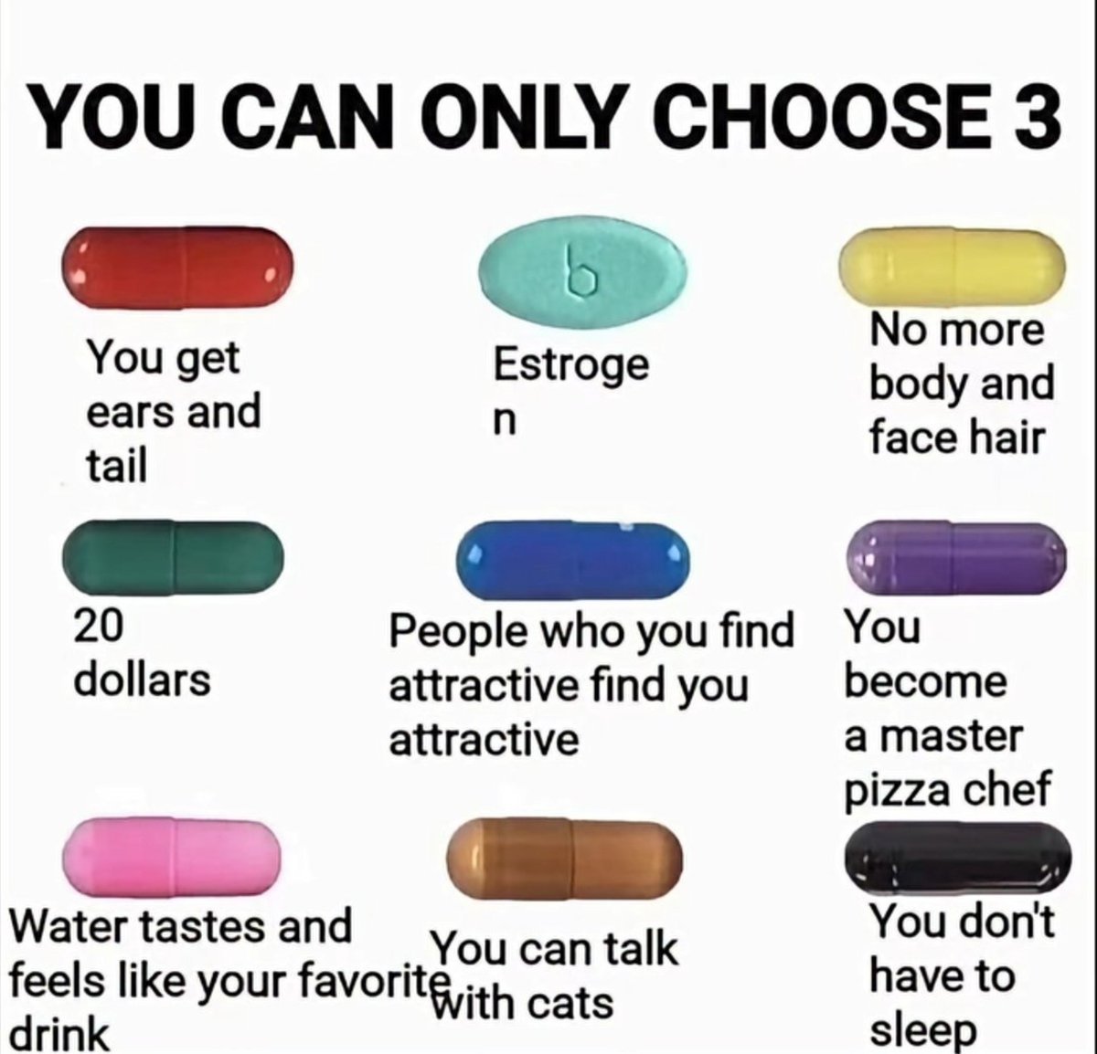 pixelprayer's tweet photo. Choose any 3 👇🏼 https://t.co/yC3H0vvlRO