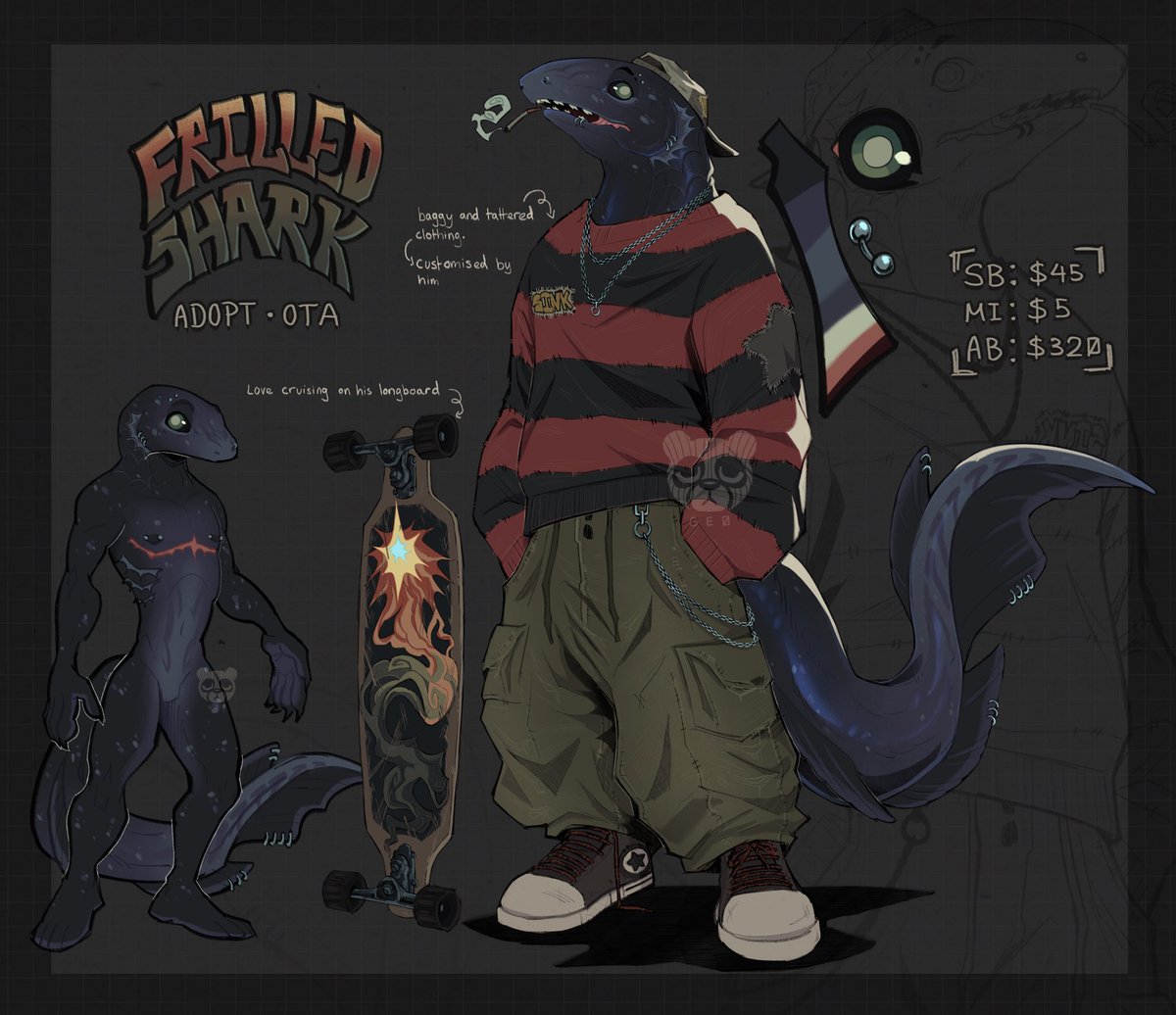 g0blinpanda's tweet photo. 💥 Frilled Shark OTA 💥
🦈dm or reply to of/fer🦈 https://t.co/XM6hCGgi1j