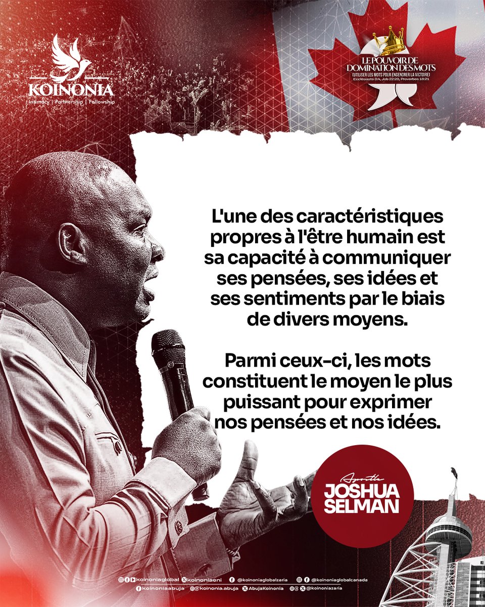 koinoniaeni's tweet photo. #ApostleJoshuaSelman
#TheDominionPowerOfWords
#UsingWordsToBirthVictory
#KoinoniaCanada
#KoinoniaAbuja
#KoinoniaZaria
#KoinoniaGlobal https://t.co/9kE2fEAg3p