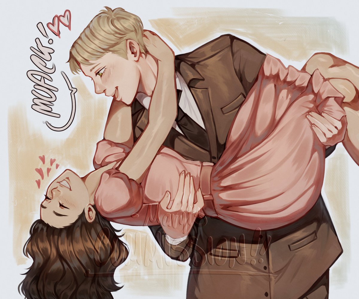 La_maryd13's tweet photo. Me and my handsome husband💟
#commission #falbi #shingekinokyojin https://t.co/7kKKBSKQgg