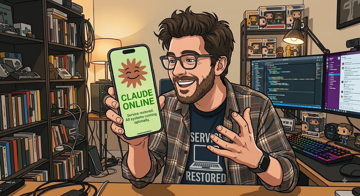 albisdraco's tweet photo. @claudeai It’s back! 

#Claude #ClaudeOutage #ClaudeOnline https://t.co/WK6L4306dY