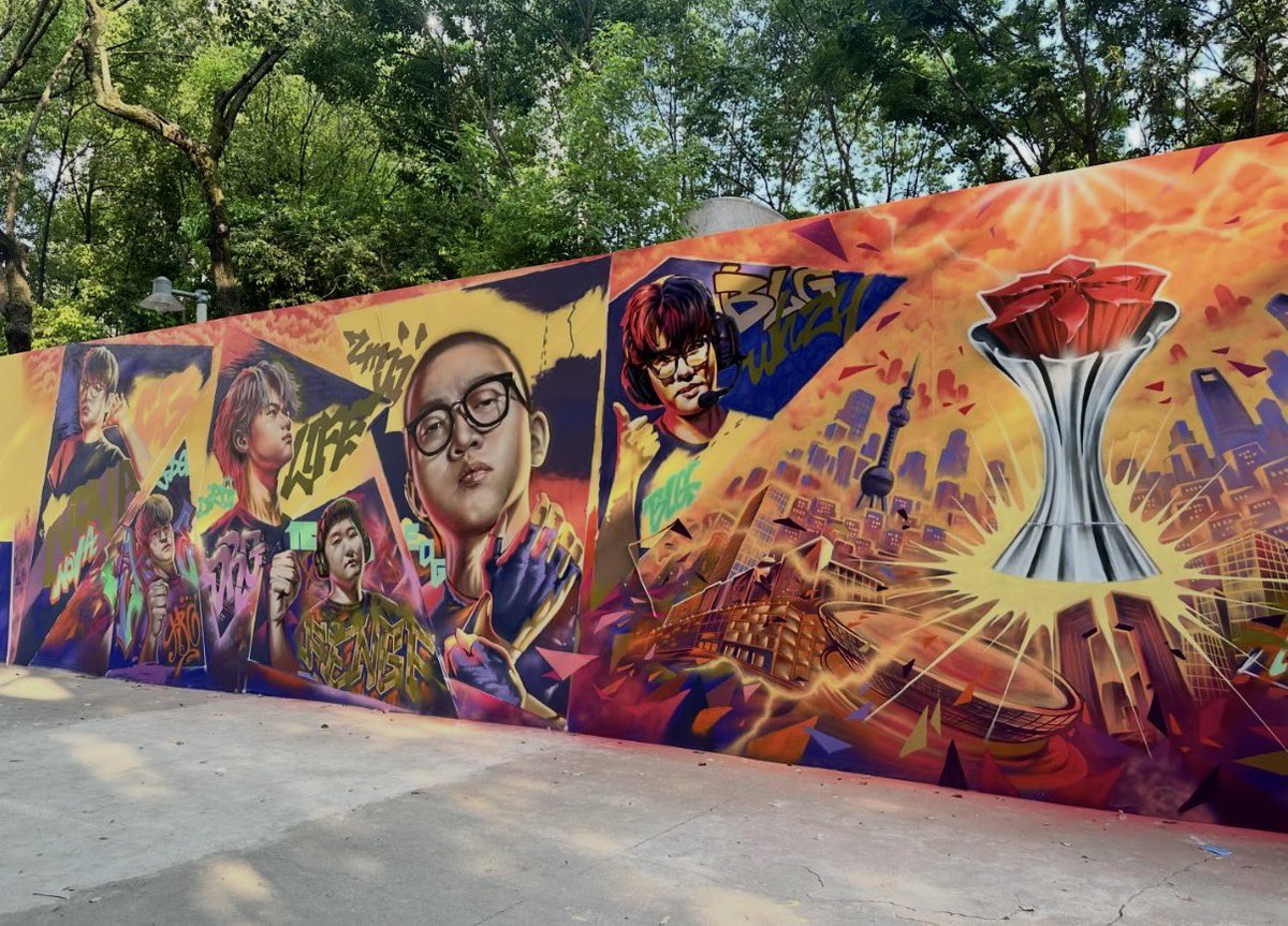 VCTCNPosting's tweet photo. This VCT CN graffiti wall is insane 

Photos from Max 在打瓦 on Rednote https://t.co/c04vrMmOVS