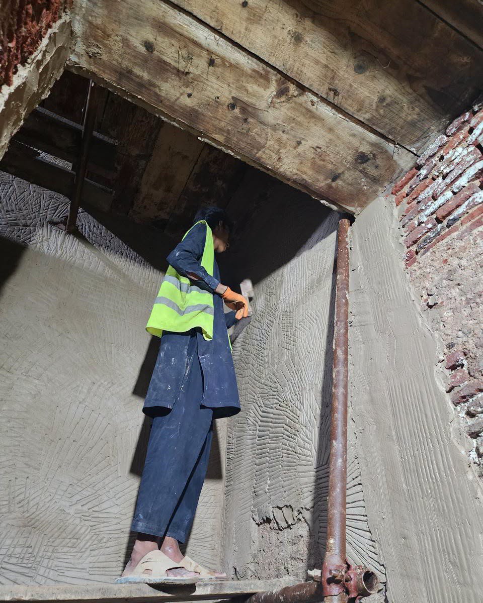 PWCAuthority_'s tweet photo. Conservation work in progress at Haveli Dhian Singh, preserving Lahore’s historic heritage.
#pwca #punjabwalledcitiesandheritageareasauthority #lahore #heritage #conservation
@GovtofPunjabPK @Marriyum_A @cmopunjabpk @SMUReforms https://t.co/Cw2jyzxNIH