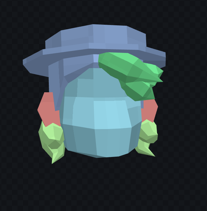 mementominty's tweet photo. so i MIGHT be making a v2. HIS HAIR IS 3D NOWW https://t.co/6WQ0QIZT1K