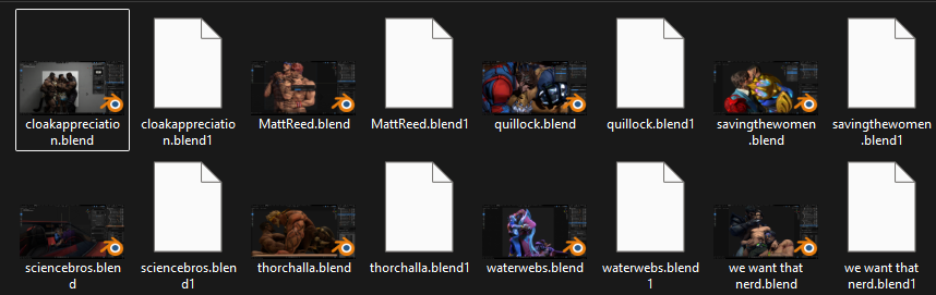 Nai3DWorks's tweet photo. every single wip I have at the moment is some gay shit like this really was my calling lol https://t.co/6BgwcWzkm4