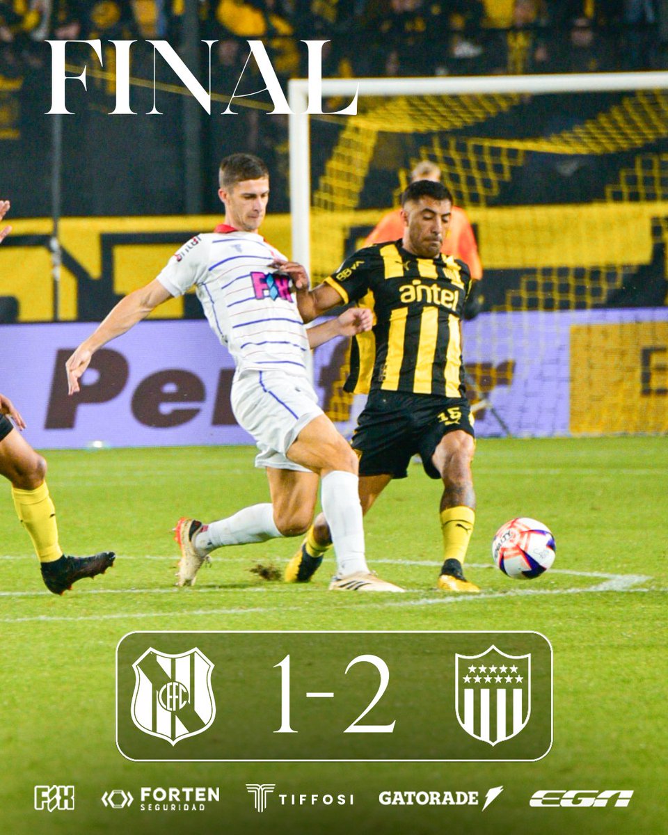 cefc_uy's tweet photo. @Tickantel Final del partido 

Central 1️⃣
Peñarol 2️⃣

#SomosPalermo | #SomosCentral https://t.co/XPFunqoHPj