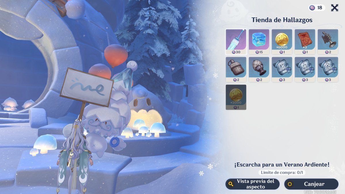 KeitaroTR's tweet photo. Guía de como obtener la TIENDA de SKIN de Espada Ligera Genshin Impact 7.0✨

・Ve a la ubicación de la imagen y ayuda a los aldeanos Jack Frost
・Deberás de hacer 3 minijuegos
・Al terminar el alcalde abrirá una tienda para ti

#GenshinImpact #GenshinGuide https://t.co/kA3mu5DdMx