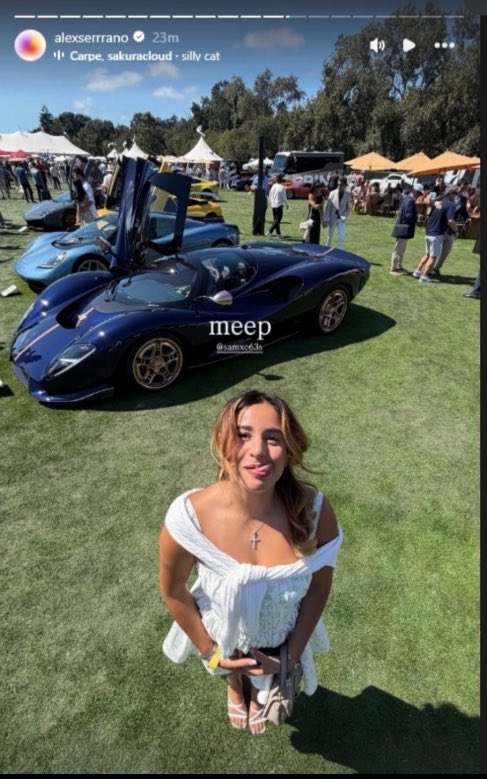 AlexSerrano04's tweet photo. @samxfrank Made sure to end her car week stream early to spend more time with who she was in bed the entire time while preaching God and faith and not needing anyone. 4th relationship in less then 1 year. Sad https://t.co/3Noy4Drjyy